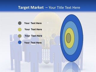 Teamwork Model Success PowerPoint Template