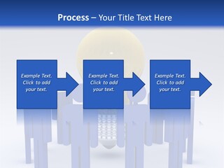 Teamwork Model Success PowerPoint Template