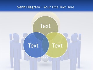 Teamwork Model Success PowerPoint Template
