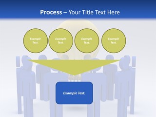 Teamwork Model Success PowerPoint Template
