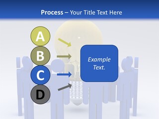 Teamwork Model Success PowerPoint Template