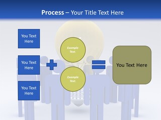 Teamwork Model Success PowerPoint Template