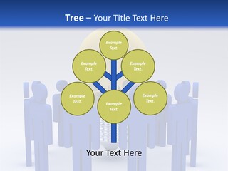 Teamwork Model Success PowerPoint Template