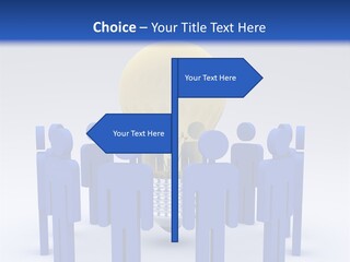 Teamwork Model Success PowerPoint Template