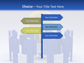 Teamwork Model Success PowerPoint Template