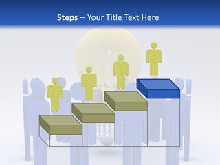 Teamwork Model Success PowerPoint Template