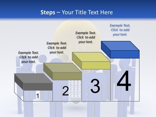 Teamwork Model Success PowerPoint Template
