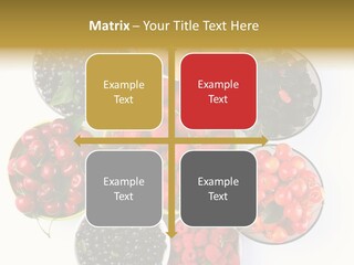 Mellow Ingredient Colored PowerPoint Template