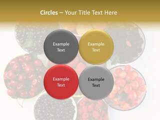 Mellow Ingredient Colored PowerPoint Template