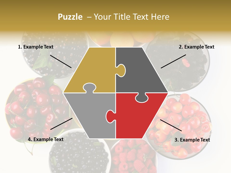 Mellow Ingredient Colored PowerPoint Template