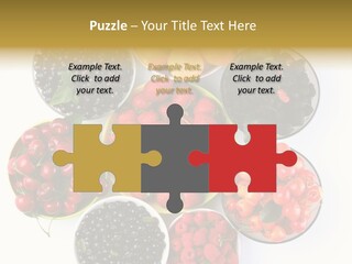 Mellow Ingredient Colored PowerPoint Template