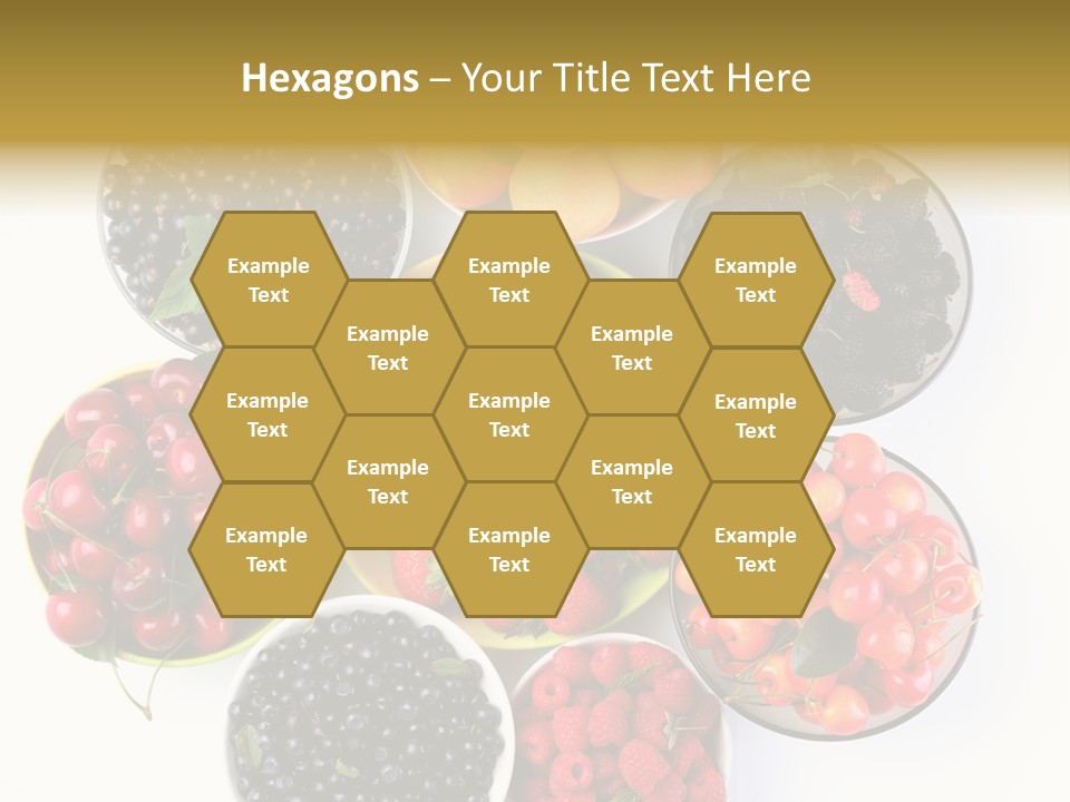 Mellow Ingredient Colored PowerPoint Template