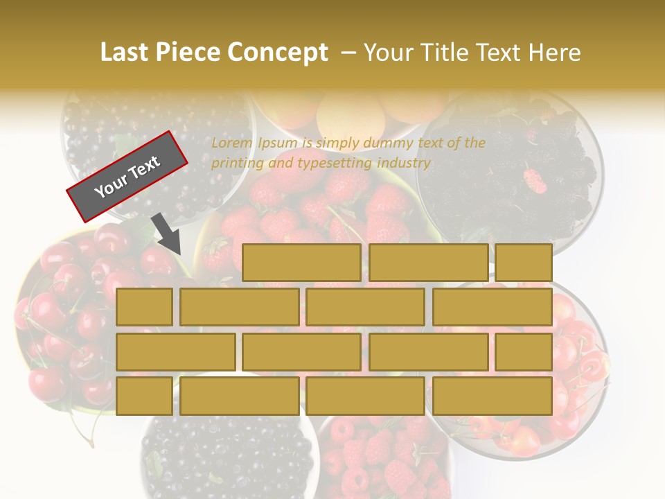 Mellow Ingredient Colored PowerPoint Template