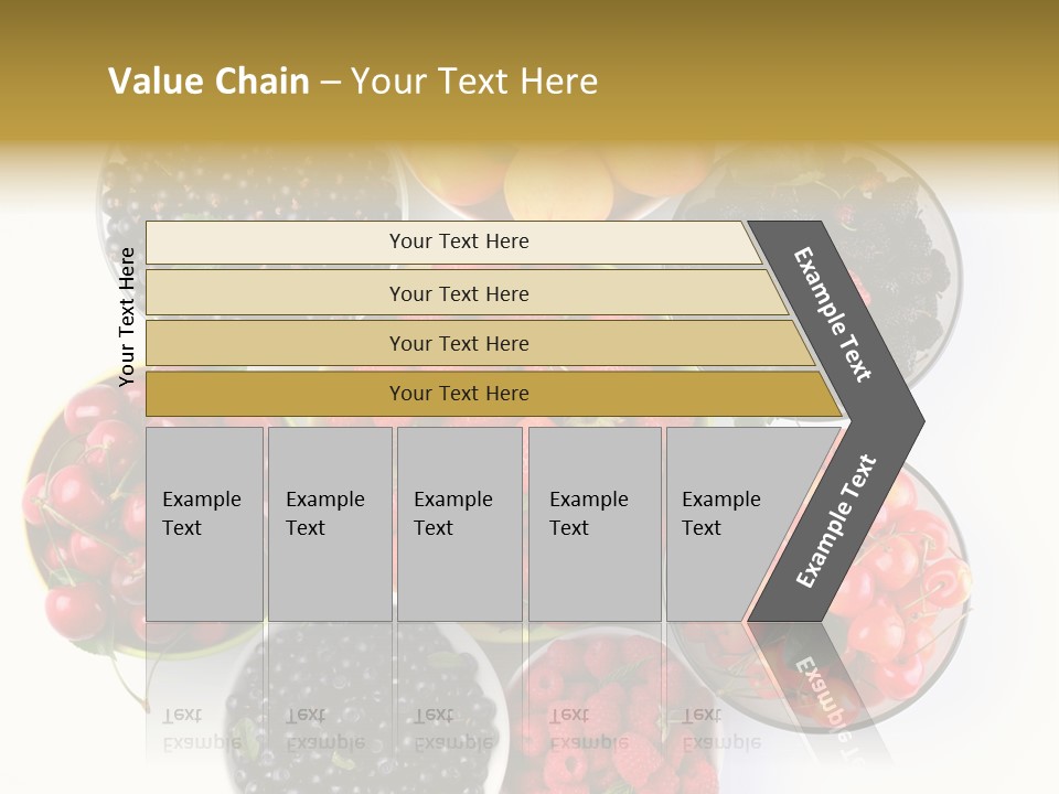 Mellow Ingredient Colored PowerPoint Template
