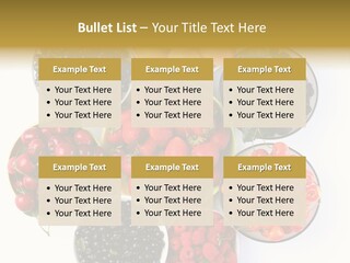 Mellow Ingredient Colored PowerPoint Template