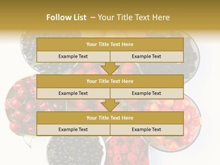Mellow Ingredient Colored PowerPoint Template