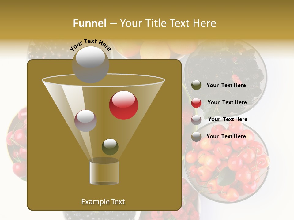 Mellow Ingredient Colored PowerPoint Template