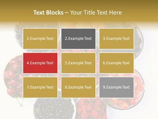 Mellow Ingredient Colored PowerPoint Template