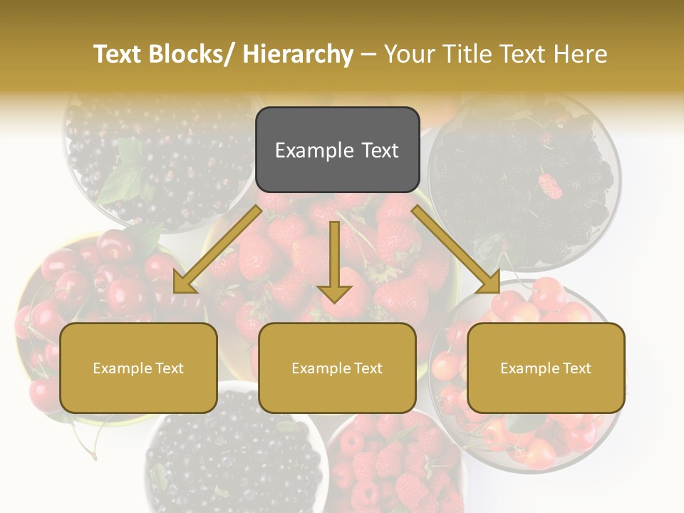 Mellow Ingredient Colored PowerPoint Template