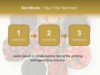 Mellow Ingredient Colored PowerPoint Template