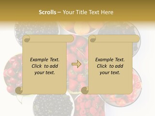 Mellow Ingredient Colored PowerPoint Template