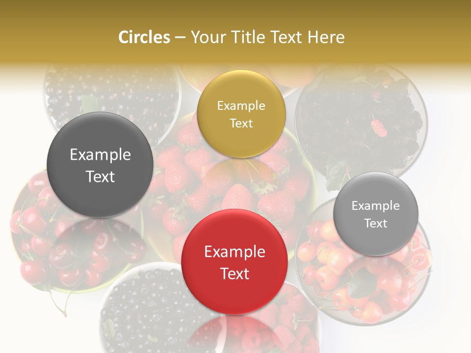 Mellow Ingredient Colored PowerPoint Template