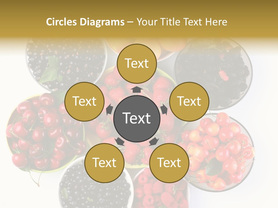 Mellow Ingredient Colored PowerPoint Template