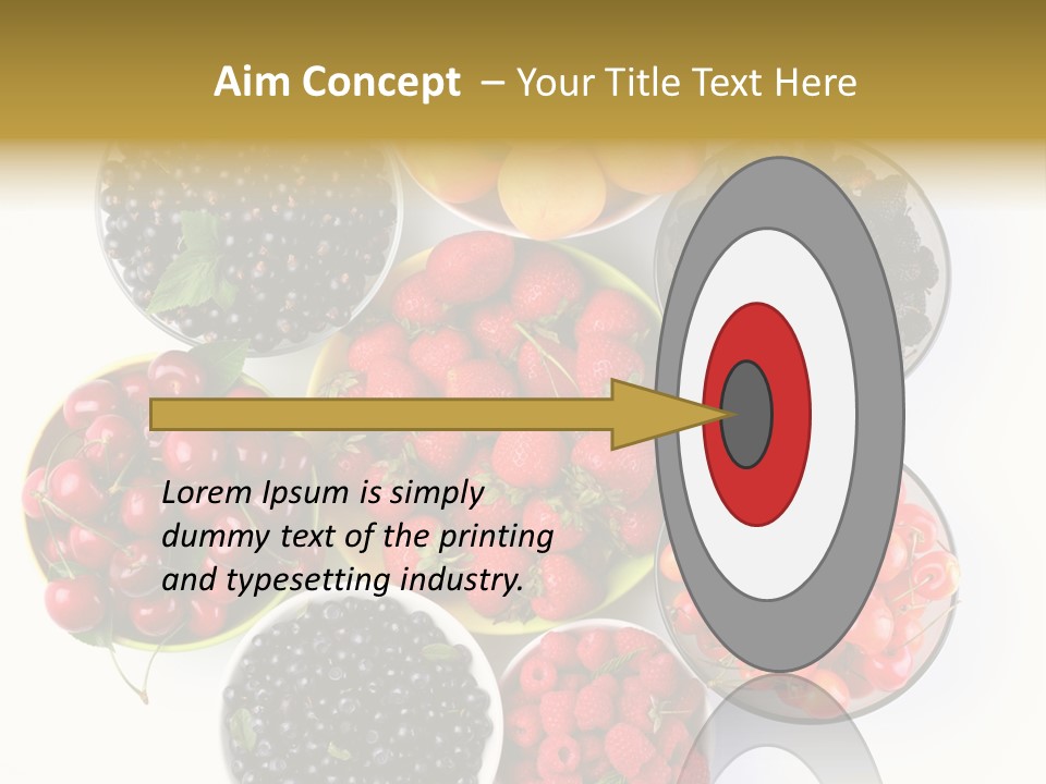 Mellow Ingredient Colored PowerPoint Template