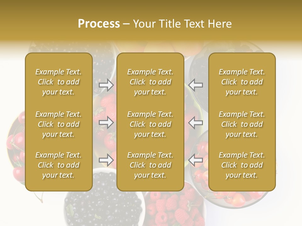 Mellow Ingredient Colored PowerPoint Template