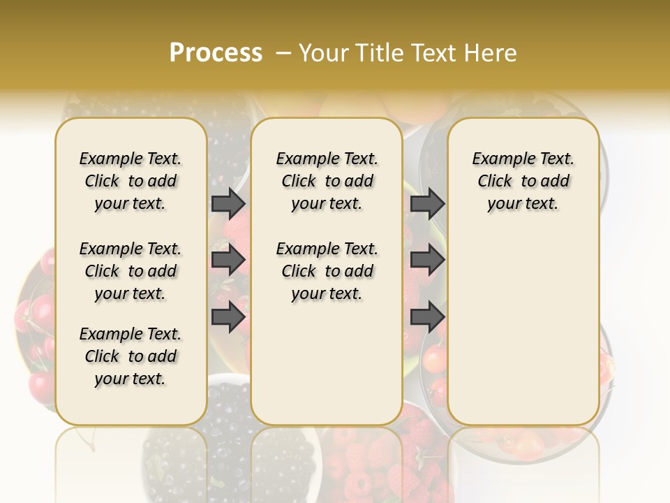 Mellow Ingredient Colored PowerPoint Template