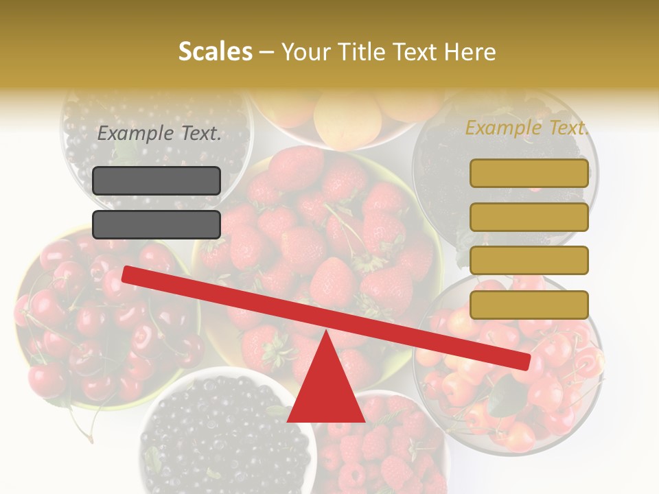 Mellow Ingredient Colored PowerPoint Template