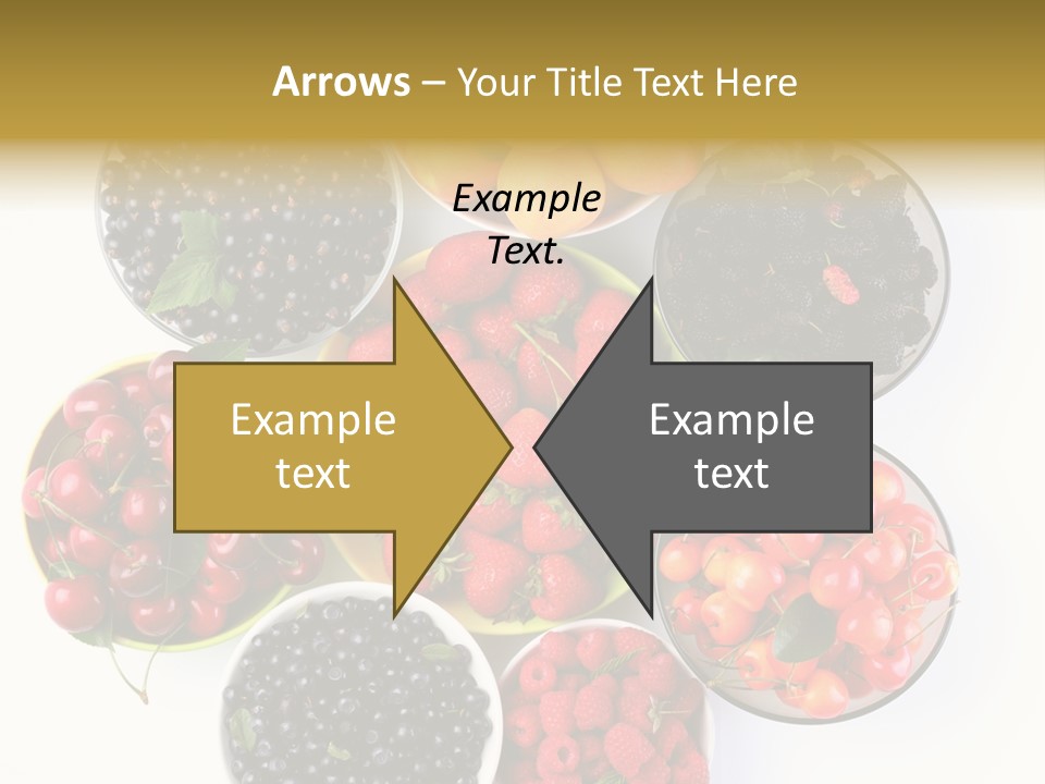 Mellow Ingredient Colored PowerPoint Template