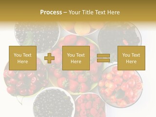 Mellow Ingredient Colored PowerPoint Template