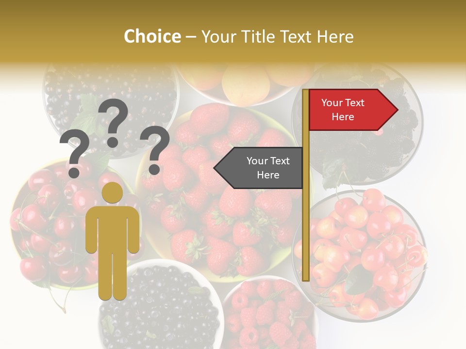 Mellow Ingredient Colored PowerPoint Template