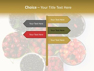 Mellow Ingredient Colored PowerPoint Template