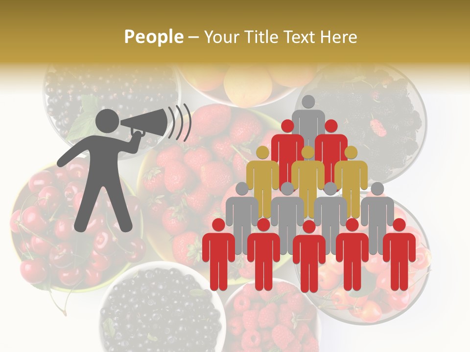 Mellow Ingredient Colored PowerPoint Template