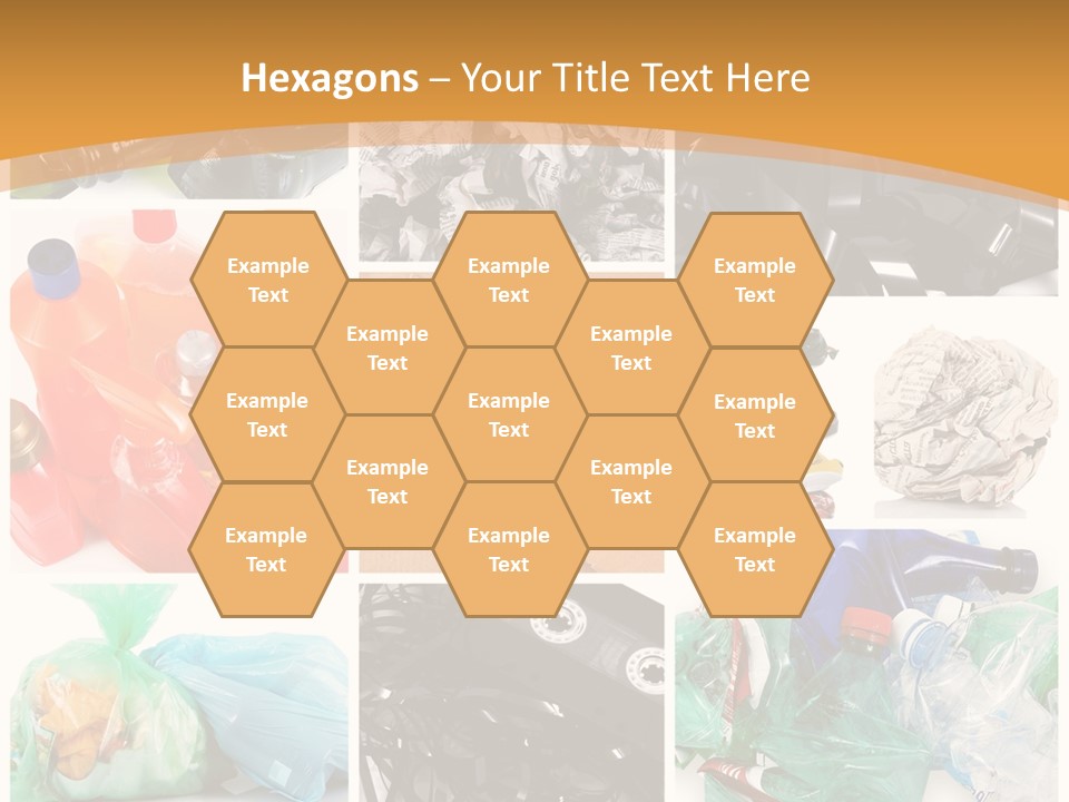 Cleansing Cardboard Container PowerPoint Template