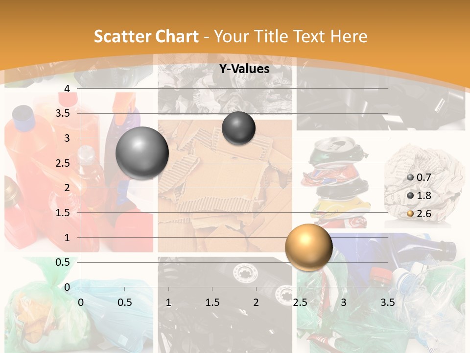 Cleansing Cardboard Container PowerPoint Template