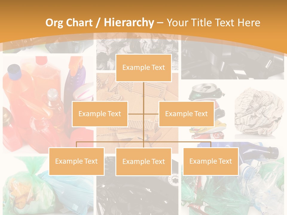 Cleansing Cardboard Container PowerPoint Template