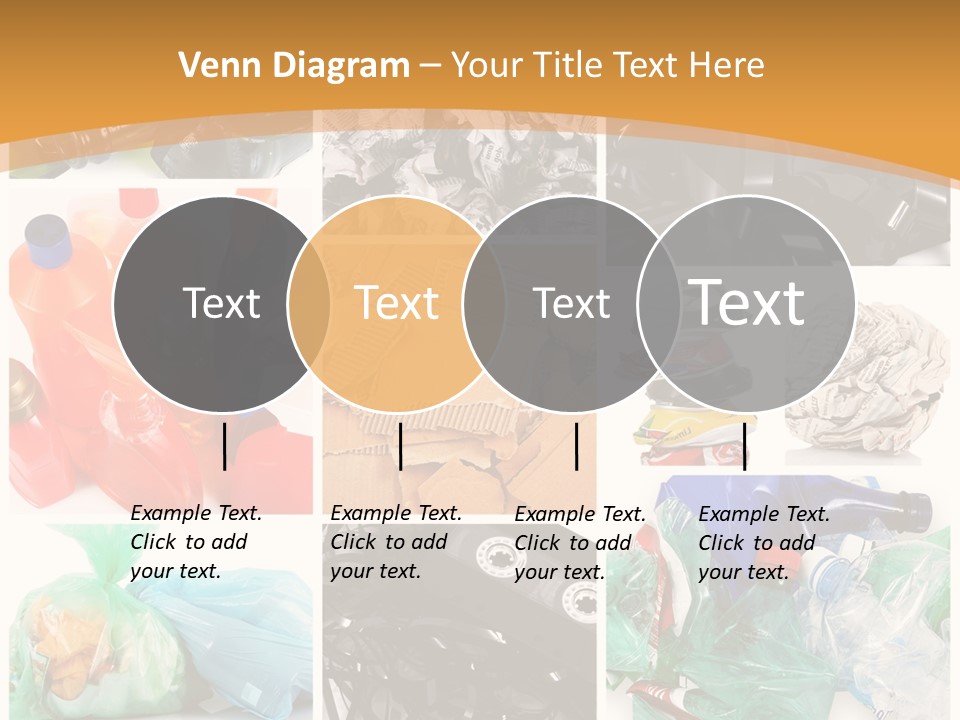 Cleansing Cardboard Container PowerPoint Template
