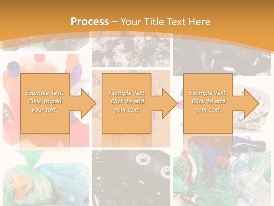 Cleansing Cardboard Container PowerPoint Template