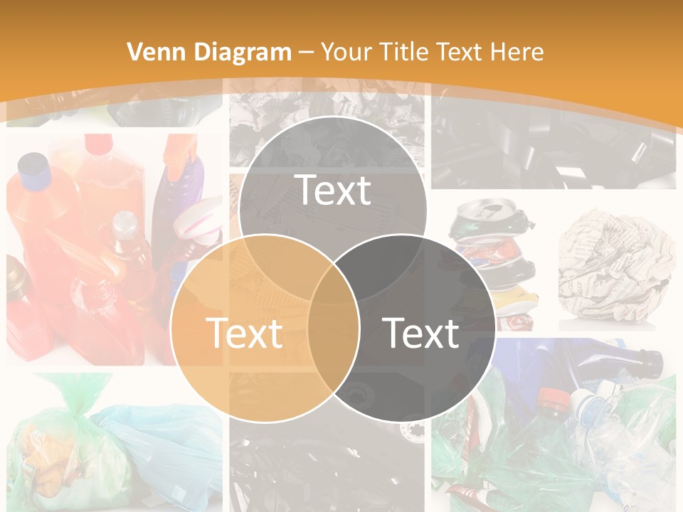 Cleansing Cardboard Container PowerPoint Template