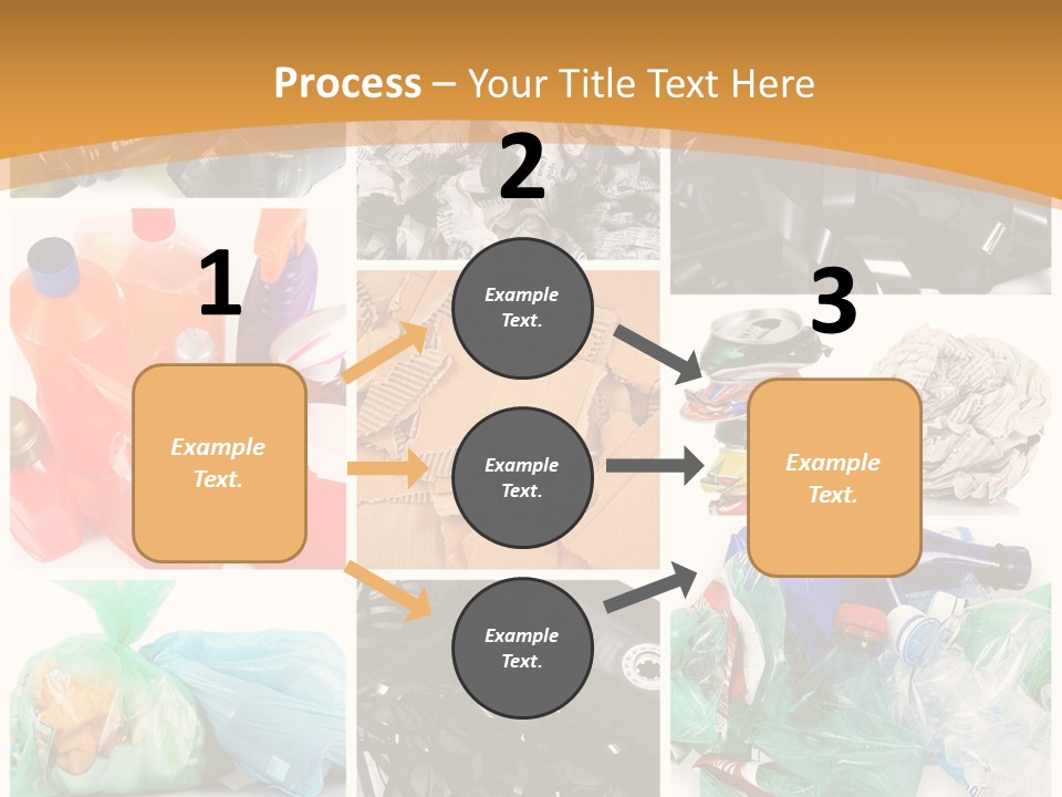 Cleansing Cardboard Container PowerPoint Template