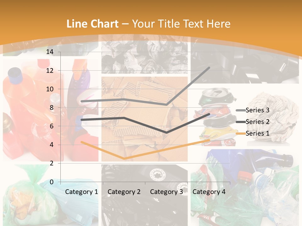 Cleansing Cardboard Container PowerPoint Template