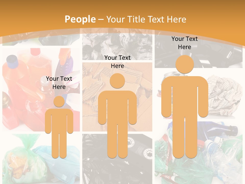 Cleansing Cardboard Container PowerPoint Template