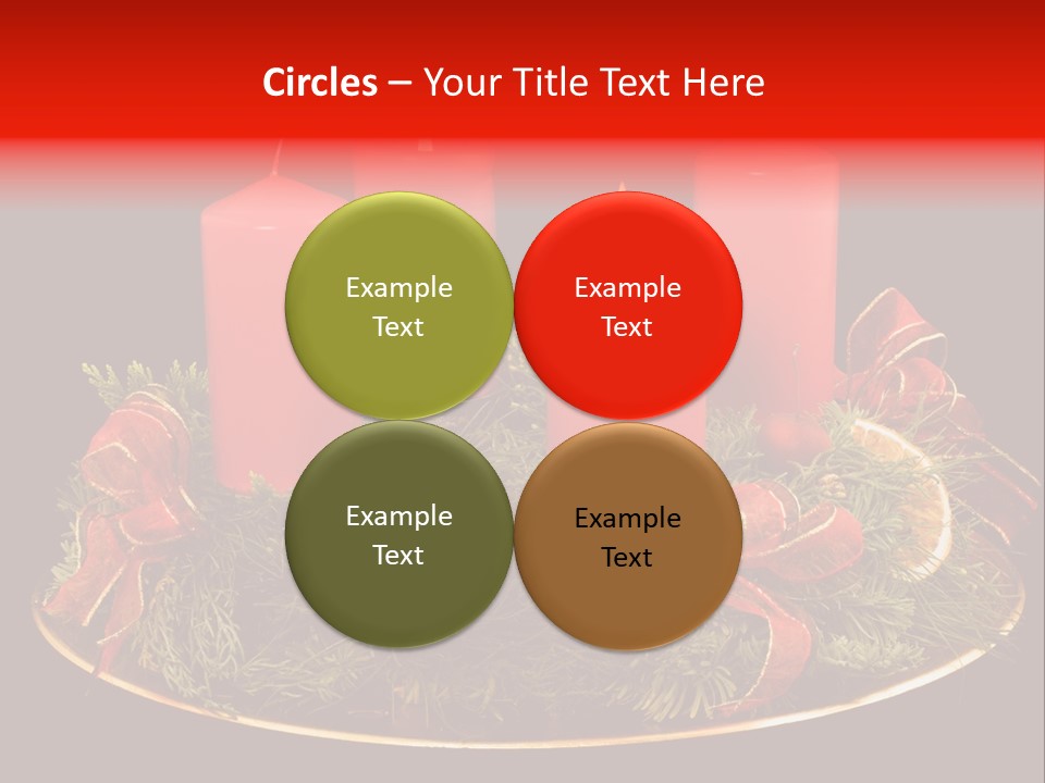 Second Solemn Red PowerPoint Template