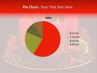 Second Solemn Red PowerPoint Template