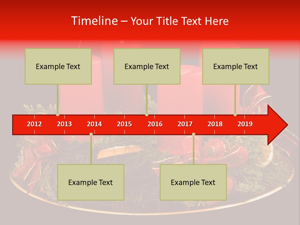 Second Solemn Red PowerPoint Template