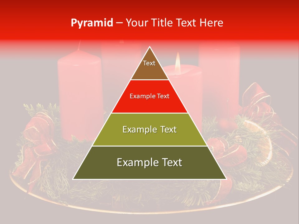 Second Solemn Red PowerPoint Template