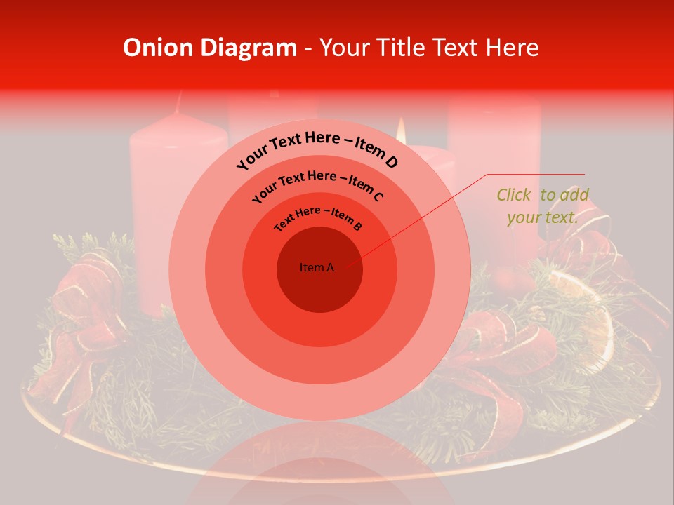 Second Solemn Red PowerPoint Template